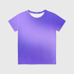 Футболка детская Color purple gradient, цвет: 3D-принт