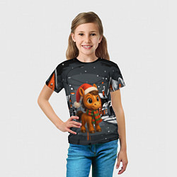 Футболка детская Новогодняя лошадка 2026 год, цвет: 3D-принт — фото 2