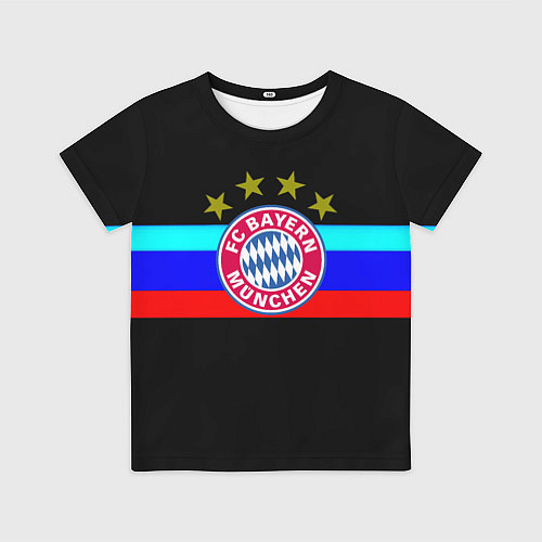 Детская футболка Бавария Мюнхен спорт / 3D-принт – фото 1