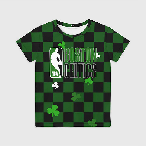 Детская футболка NBA Boston Celtics / 3D-принт – фото 1
