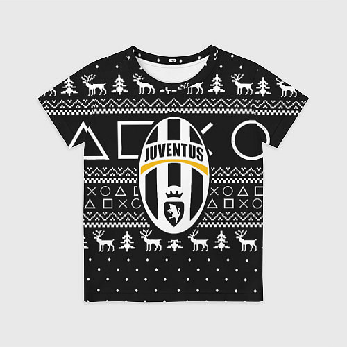 Детская футболка Ювентус геймер / 3D-принт – фото 1