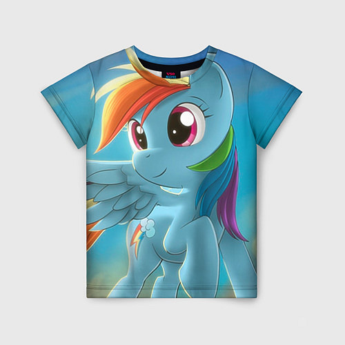 Детская футболка My littlle pony / 3D-принт – фото 1