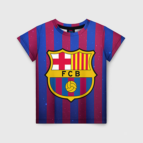 Детская футболка Barcelona / 3D-принт – фото 1