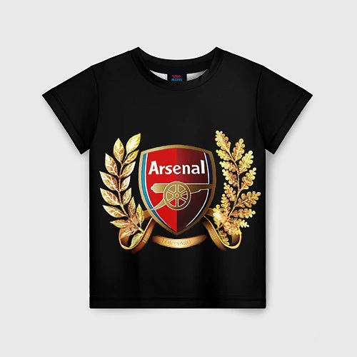 Детская футболка Arsenal / 3D-принт – фото 1