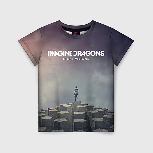 Детская футболка Imagine Dragons: Night Visions / 3D-принт – фото 1