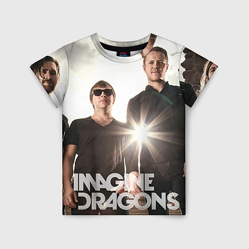 Детская футболка Imagine Dragons / 3D-принт – фото 1
