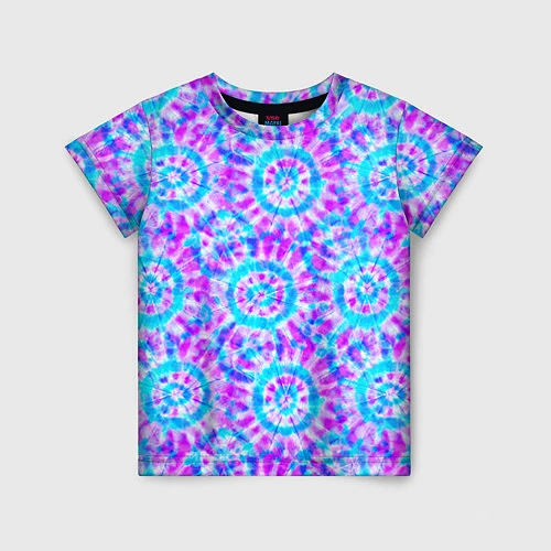 Детская футболка Tie dye / 3D-принт – фото 1
