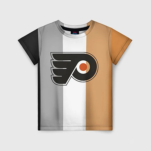 Детская футболка Philadelphia Flyers / 3D-принт – фото 1
