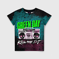 Футболка детская Green Day: Kill the DJ, цвет: 3D-принт