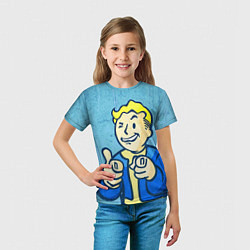 Футболка детская Fallout: It's okey, цвет: 3D-принт — фото 2