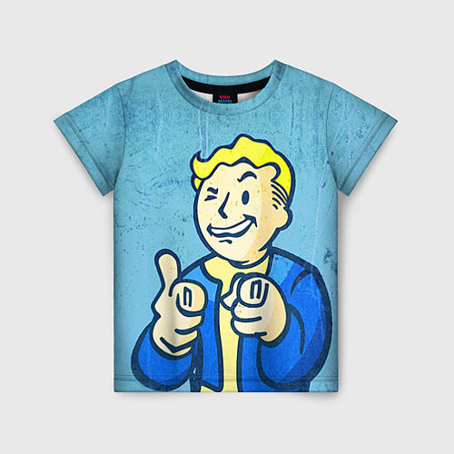 Детская футболка Fallout: It's okey / 3D-принт – фото 1