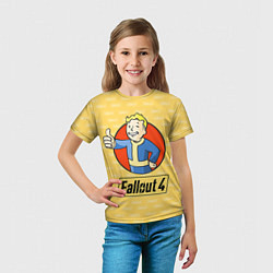 Футболка детская Fallout 4: Pip-Boy, цвет: 3D-принт — фото 2