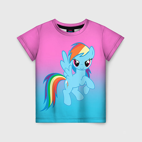 Детская футболка My Little Pony / 3D-принт – фото 1