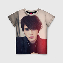 Футболка детская Kim JaeJoong, цвет: 3D-принт