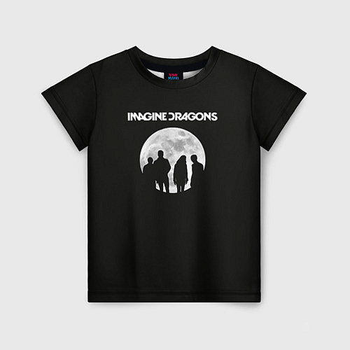 Детская футболка Imagine Dragons: Moon / 3D-принт – фото 1