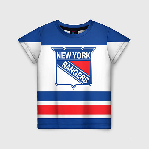 Детская футболка New York Rangers / 3D-принт – фото 1