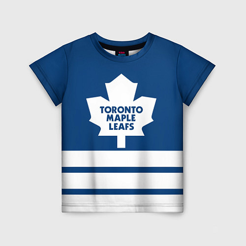 Детская футболка Toronto Maple Leafs / 3D-принт – фото 1