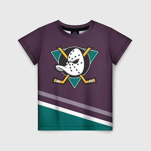 Детская футболка Anaheim Ducks Selanne / 3D-принт – фото 1