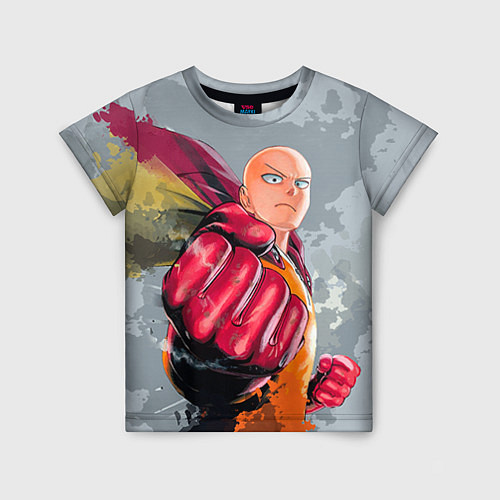 Детская футболка One Punch Man Fist / 3D-принт – фото 1