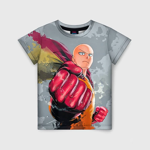 Детская футболка One Punch Man Fist / 3D-принт – фото 1