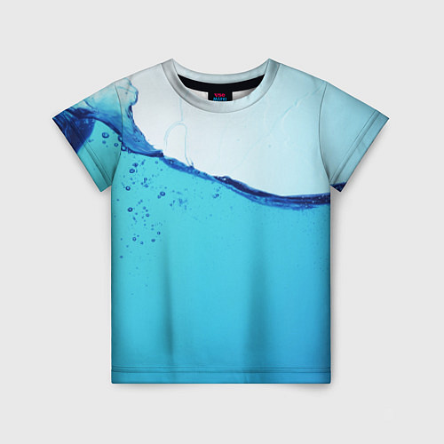 Детская футболка Вода / 3D-принт – фото 1