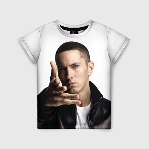 Детская футболка Eminem / 3D-принт – фото 1