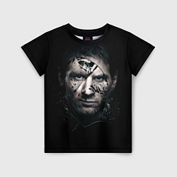 Футболка детская Messi Black, цвет: 3D-принт