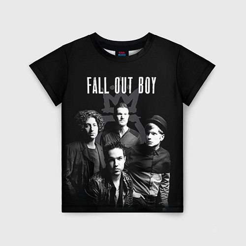 Детская футболка Fall out boy band / 3D-принт – фото 1