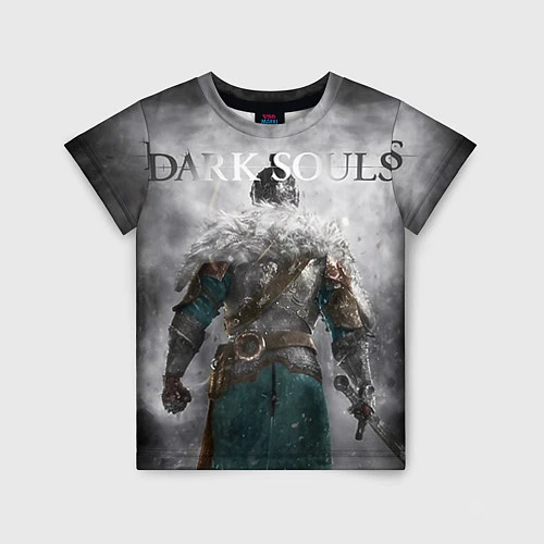 Детская футболка Dark Souls: Winter / 3D-принт – фото 1