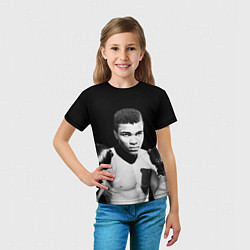 Футболка детская Muhammad Ali, цвет: 3D-принт — фото 2