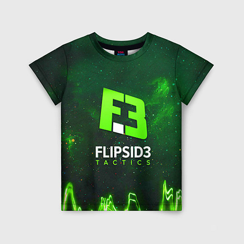 Детская футболка Flipsid3 Tactics / 3D-принт – фото 1