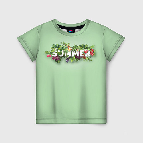 Детская футболка Summer / 3D-принт – фото 1