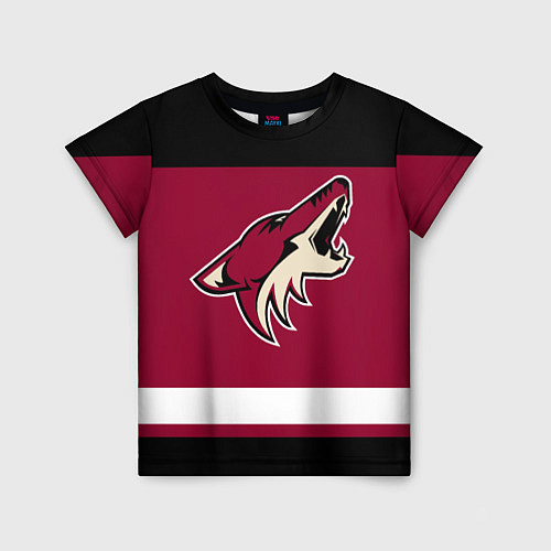 Детская футболка Arizona Coyotes / 3D-принт – фото 1