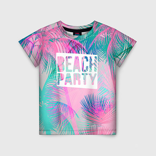 Детская футболка Beach Party / 3D-принт – фото 1