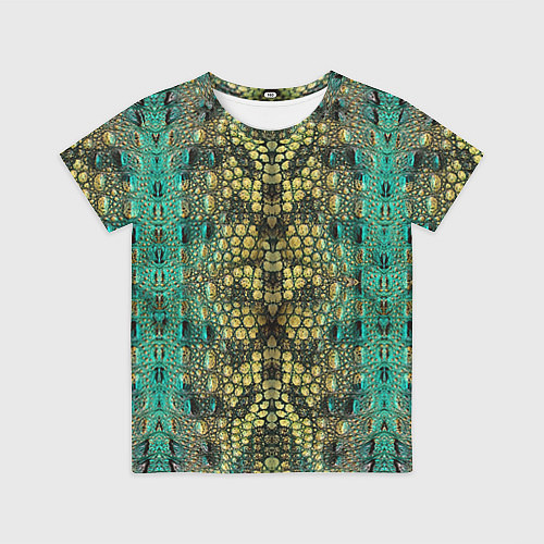 Детская футболка Крокодил / 3D-принт – фото 1