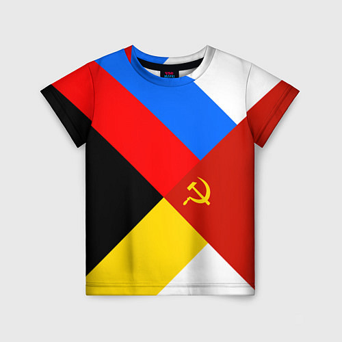 Детская футболка Вечная Россия / 3D-принт – фото 1