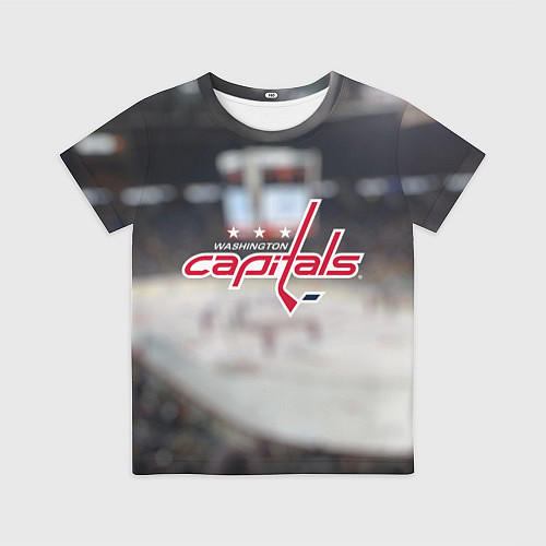 Детская футболка Washington Capitals / 3D-принт – фото 1