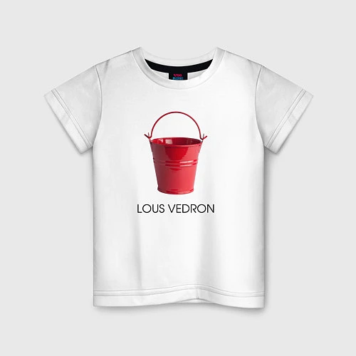 Детская футболка LOUS VEDRON / Белый – фото 1