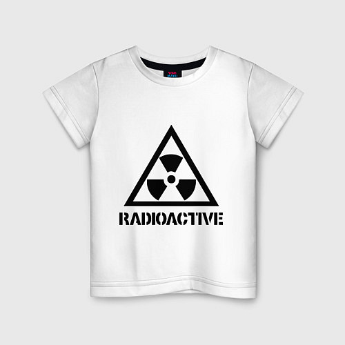 Детская футболка Radioactive / Белый – фото 1