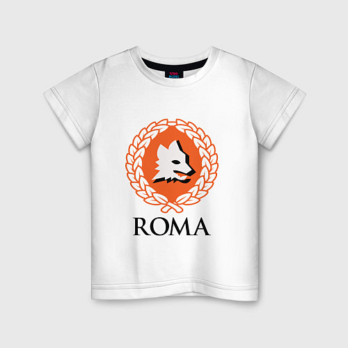 Детская футболка Roma / Белый – фото 1