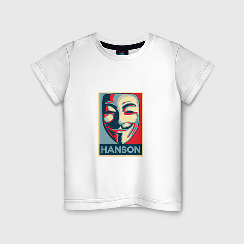 Детская футболка Hanson Poster / Белый – фото 1