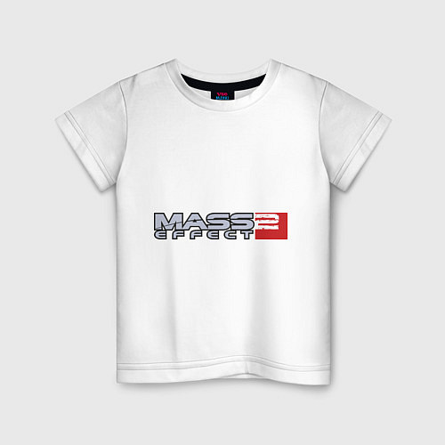 Детская футболка Mass Effect 2 / Белый – фото 1
