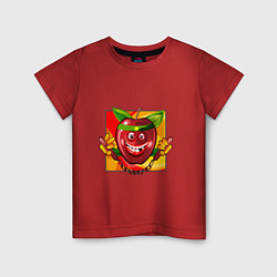 Детская футболка Яблоко каратист