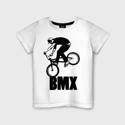 Детская футболка BMX 3 / Белый – фото 1