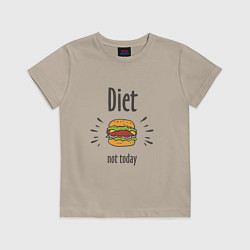 Детская футболка Diet. Not Today