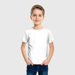 Футболка хлопковая детская McGregor Champion, цвет: белый — фото 2
