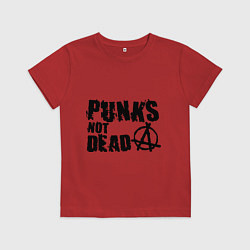 Детская футболка Punks not dead