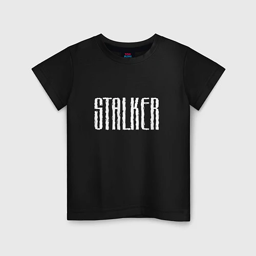 Детская футболка STALKER / Черный – фото 1