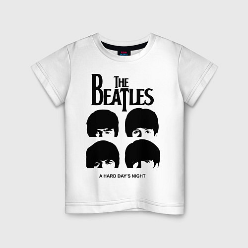 Детская футболка A Hard Days Night / Белый – фото 1