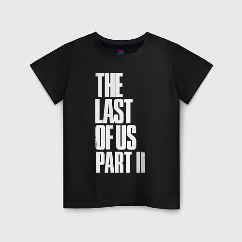 Детская футболка The Last of Us: Part II / Черный – фото 1